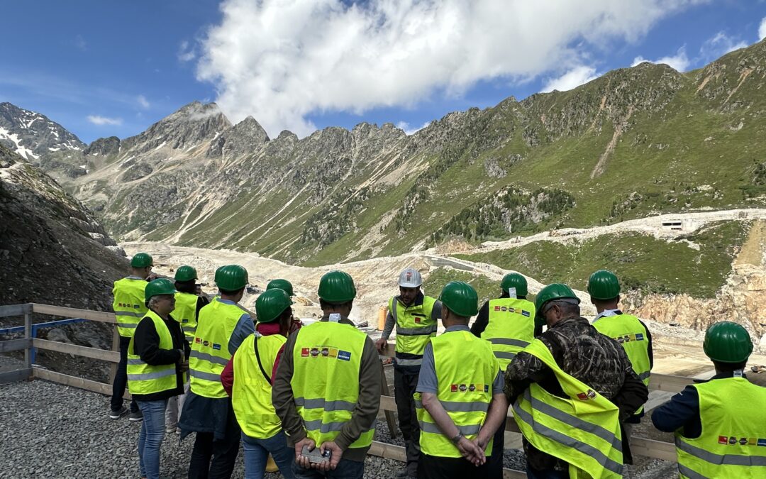 Wirtschaftsbund Landeck besichtigt TIWAG Kraftwerk Sellrain-Silz