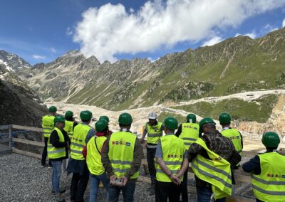 Wirtschaftsbund Landeck besichtigt TIWAG Kraftwerk Sellrain-Silz