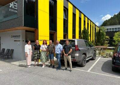 Wirtschaftsbund-Bezirksobfrau LRin Hagele on Tour im Stubaital: Besuche bei innovativen Vorzeigebetrieben